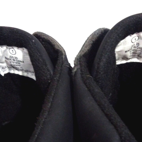 US SPORT OUTDOOR BLACK LACE UP HIGH TOP HIKING BOOTS BOYS SIZE 1 NWT - Picture 10 of 11